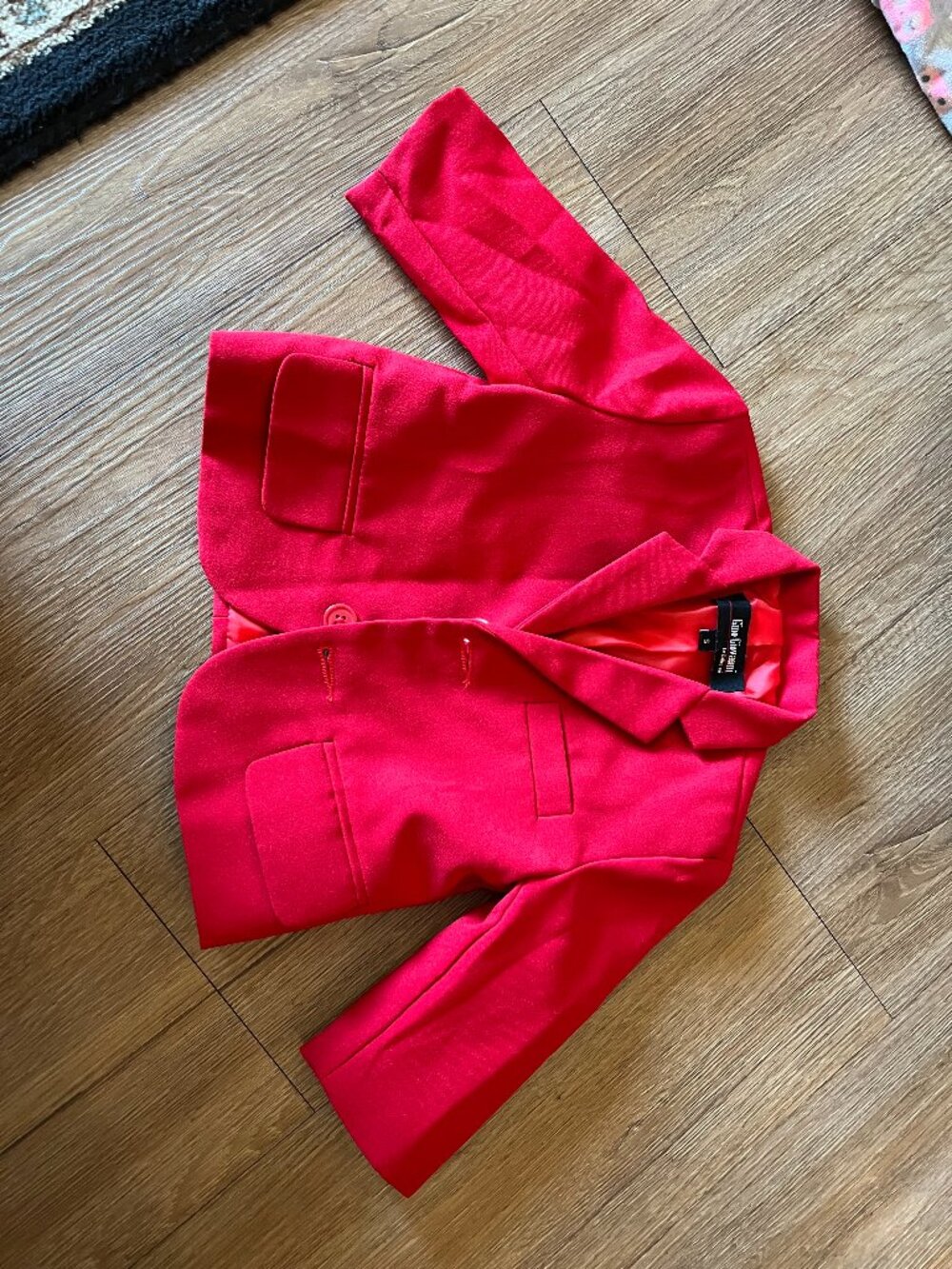 Toddler Gino Red Jacket - S